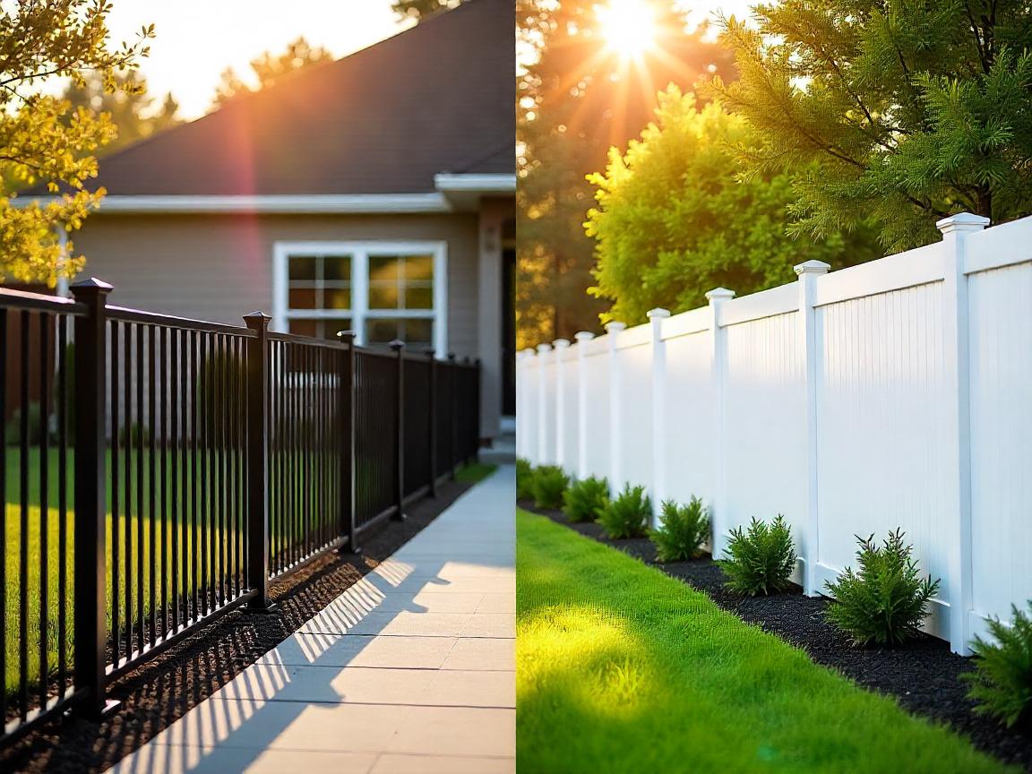 residential fence, premium fence materials, vinyl vs aluminum fencing, privacy fence options, durable residential fences, modern fence designs, fence maintenance tips, cost of premium fencing, home security fencing, curb appeal fencing solutions